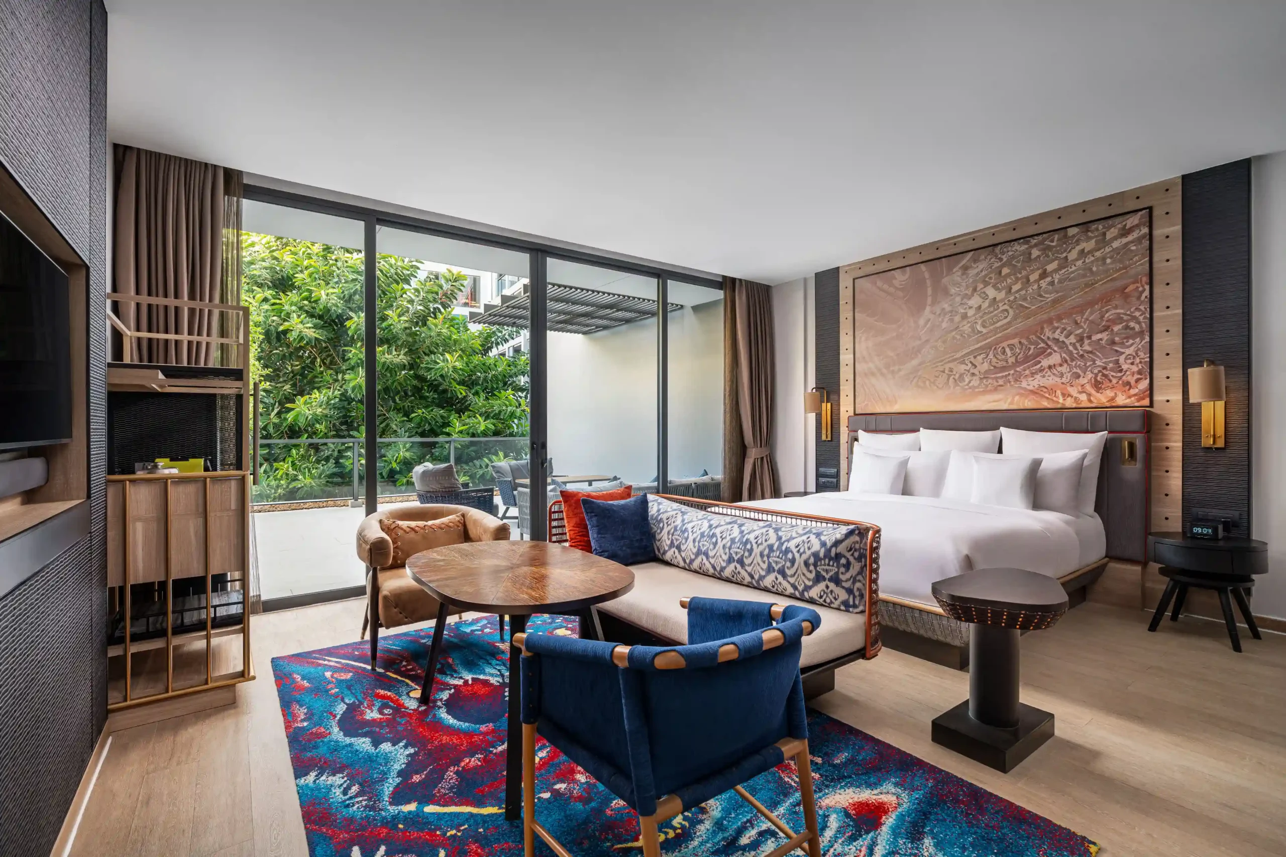 Locally inspired guest room at Hotel Indigo Phuket Patong